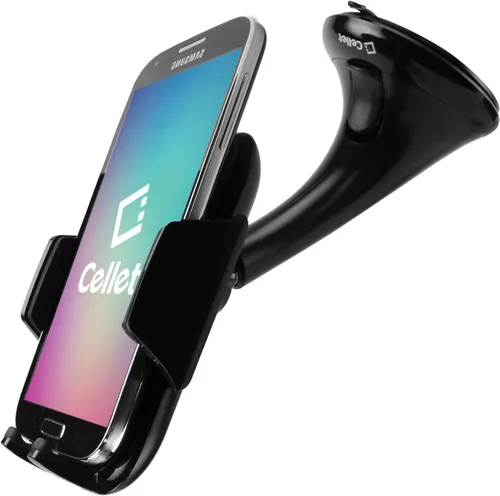 Vista 5 de Cellet Soporte de teléfono para parabrisas de automóvil, soporte para teléfono compatible con iPhone y teléfonos inteligentes Android