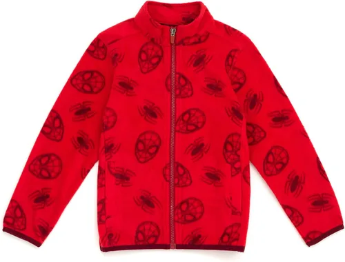 Vista 2 de Marvel Spider-Man - Chaqueta de forro polar con cremallera para niños pequeños y grandes