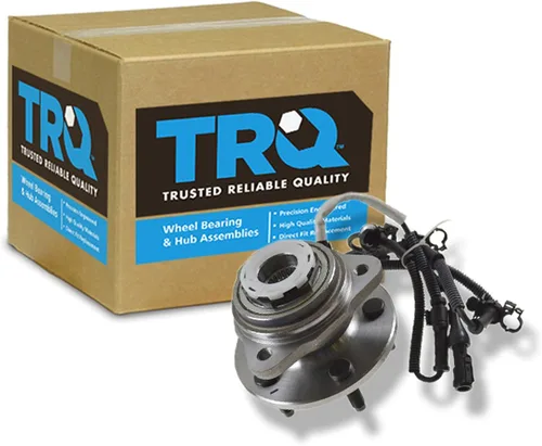Vista 50 de TRQ Cojinete de rueda lateral del pasajero trasero y conjunto de cubo compatible con Ram ProMaster 1500 ProMaster 2500 ProMaster 3500 2014-2023