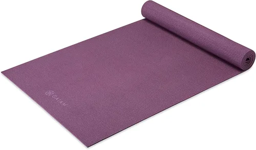 Vista 12 de Gaiam - Esterilla de yoga de calidad superior de 5mm, lisa, gruesa y antideslizante para todo tipo de ejercicios de yoga, pilates y gimnasia