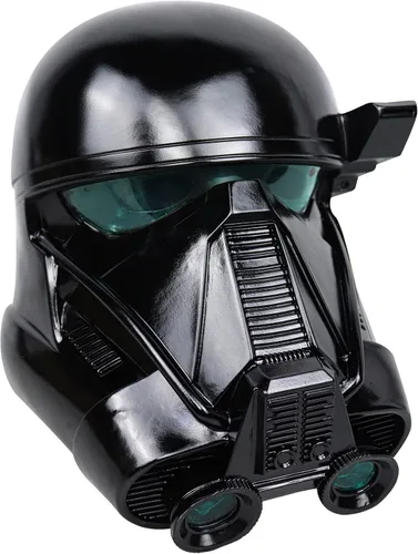 Vista 2 de Casco de soldado de la muerte de lujo, máscara de cabeza completa, disfraz de Halloween coleccionable