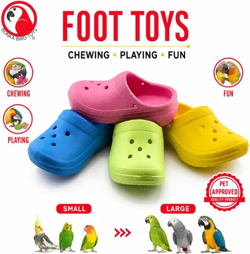 Vista 2 de Bonka 2183 PK6 - Mini sandalias de 3 pulgadas, juguetes suaves para pies
