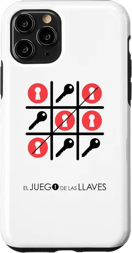 Vista 10 de iPhone 14 El Juego de las Llaves - Funda Blanca