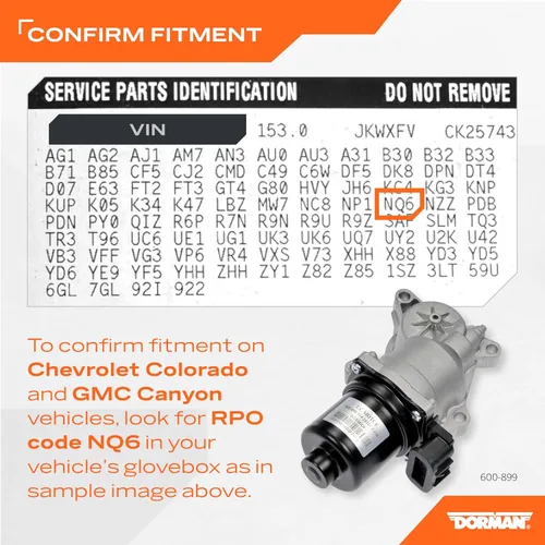 Vista 2 de Dorman 600-899 Motor de Caja de Transferencia Compatible con Modelos Seleccionados de Cadillac / Chevrolet / GMC Compatible con modelos