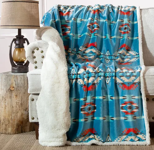 Vista 24 de Carstens, Inc. Dean Crouser - Manta de forro polar Sherpa de gran tamaño, 54 x 68 pulgadas, A Moment's Rest