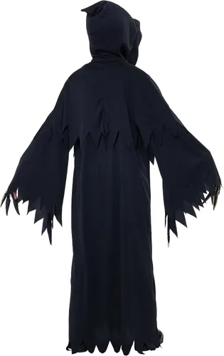 Vista 4 de California Costumes Grim Reaper Deluxe para niños