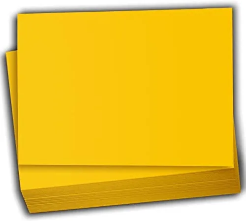 Vista 6 de Hamilco Cartulina de color negro – Invitaciones de felicitación en blanco y tarjetas de índice – 5 x 7 pulgadas 65 libras cubierta de papel de álbum