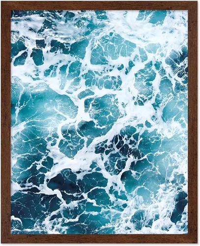 Vista 41 de Poster Master Póster clásico costero, impresión acuática vintage, regalo para artistas, amigos, atrapa las olas, surfistas en el mar, playa, costa