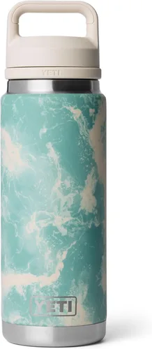 Vista 27 de YETI Rambler - Botella de 26 oz, aislada al vacío, de acero inoxidable con tapa Chug, color negro