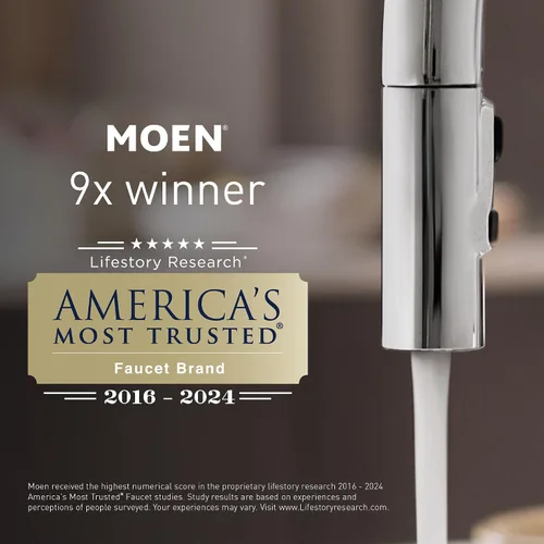 Vista 2 de Moen 15528 Tornillos de escudo, cromados (paquete de 4)