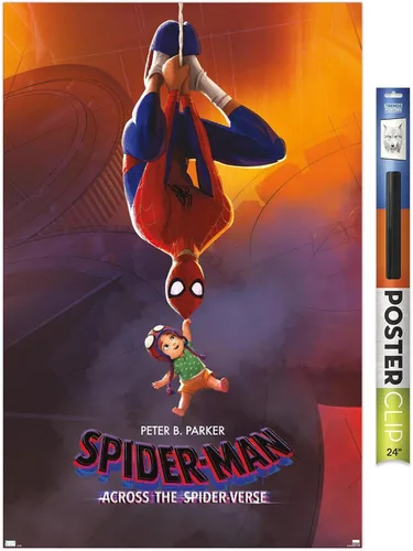 Vista 15 de Trends International Marvel Spider-Man: Across The Spider-Verse - Póster de Peter & Mayday Parker de una hoja, 34 pulgadas de largo x 22.4 pulgadas