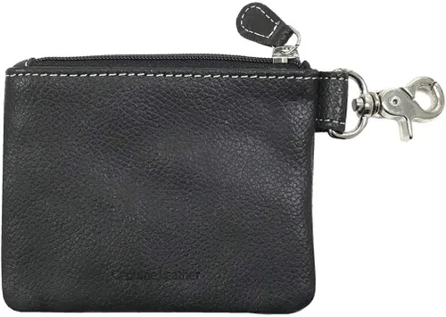 Vista 2 de Harley-Davidson ZWL3895-CRMBLK - Funda para monedas con cremallera para mujer