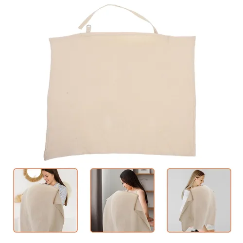 Vista 9 de Funda de lactancia con correa de hombro ajustable para lactancia materna, transpirable, suave algodón, discreta, cubierta de privacidad para madres