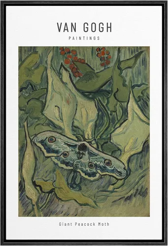 Vista 74 de SIGNWIN Lienzo enmarcado para pared, diseño de Vincent Van Gogh, un par de amantes, naturaleza, ilustraciones de área silvestre, bellas artes