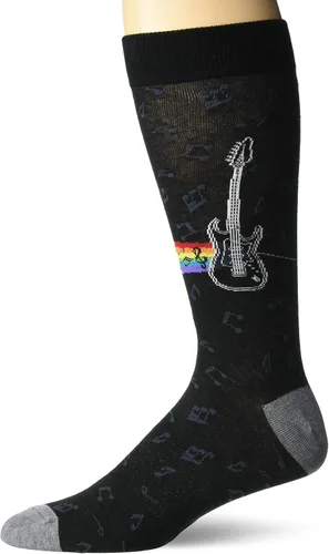 Vista 10 de K. Bell, calcetines retro varsity de lechuga para mujer Adultish (negro)