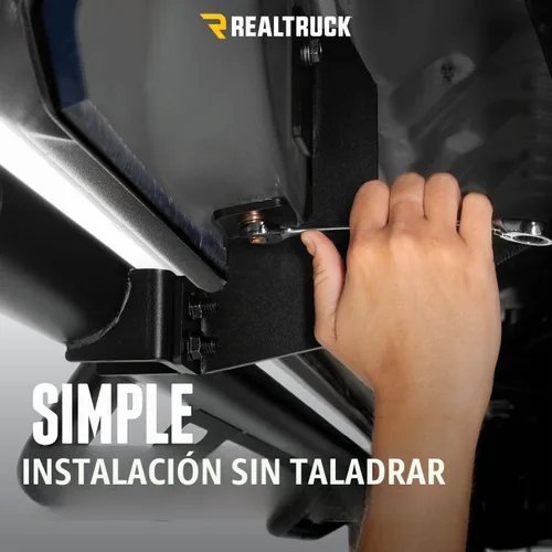 Vista 9 de N-Fab Nerf Steps RS Negro texturizado, de rueda a rueda 710416412 Compatible con Toyota 4Runner 2010-2022