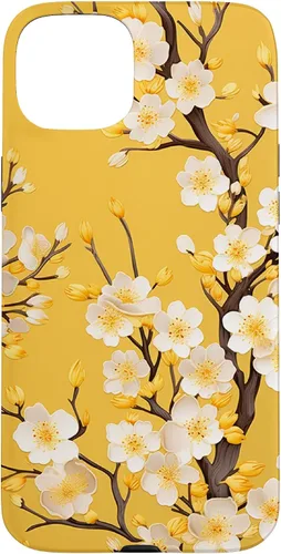 Vista 9 de Yellow Cherry Blossom Case for iPhone 17