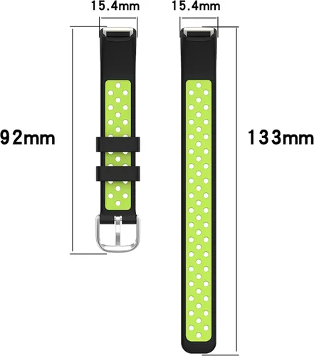 Vista 2 de Correas de repuesto compatibles con correas Fitbit Luxe, accesorios para reloj inteligente, bandas de silicona transpirable, correa deportiva