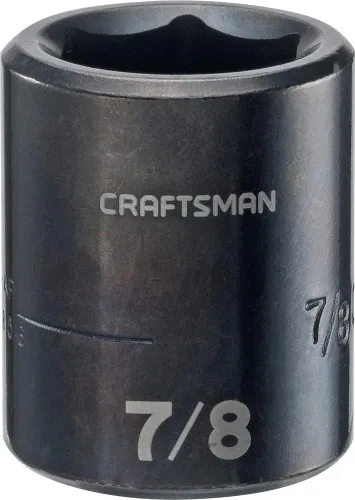 Vista 4 de CRAFTSMAN - Llave de impacto poco profundo, SAE, accionamiento de 1/2 pulgada, 1 pulgada (CMMT15858)