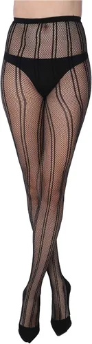 Vista 3 de Frenchic Fishnet - Medias de encaje para mujer, medias sexys, medias regulares y tallas grandes (paquete de 6)