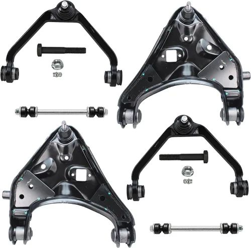 Vista 38 de Detroit Axle - Kit de extremo delantero para Chrysler 300 Dodge Charger 2011-2023 Challenger, 2 Lower Rearward Control Arms 2 Outer Tie Rods 2