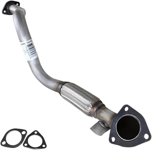 Vista 14 de Northeastern Exhaust Kit de sistema de escape de tubo delantero, resonador y silenciador de acero inoxidable compatible con Chevrolet Aveo5