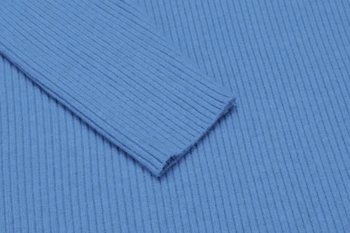 Vista 5 de COOFANDY - Suéter de punto para hombre, acanalado, entallado y con cuello de tortuga