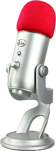 Vista 4 de YOUSHARES Parabrisas de micrófono de espuma - Funda de micrófono de gran tamaño para Blue Yeti, Yeti Pro, MXL, Audio Technica y otros micrófonos