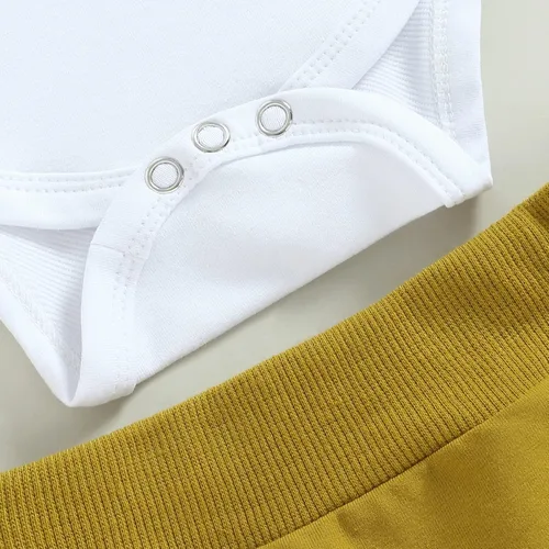 Vista 5 de Wrrkayly Traje de manga corta para bebé, niño y niña, San PatricioPascua, traje de conejito de manga corta, camiseta de pantalones cortos, ropa de 3
