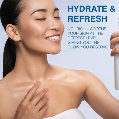 Vista 5 de Provence Beauty Spray de niebla facial y corporal - Agua de coco hidratante con ácido hialurónico hidratante Enfriamiento instantáneo