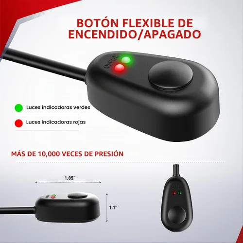 Vista 4 de Nilight 10018W 14AWG Kit de arnés de cableado con conector DT Barra de 12V, interruptor de encendido y apagado, relé de potencia, fusible de hoja