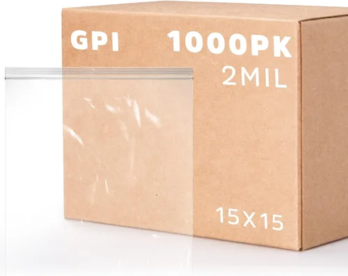 Vista 10 de GPI - Bolsas con cremallera de 7 x 10 pulgadas, bolsas de plástico transparente con cierre con cierre superior resellable para sándwiches