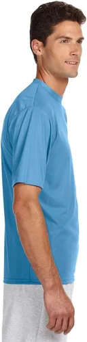 Vista 3 de Camisa de manga corta para hombre, tamaño A4