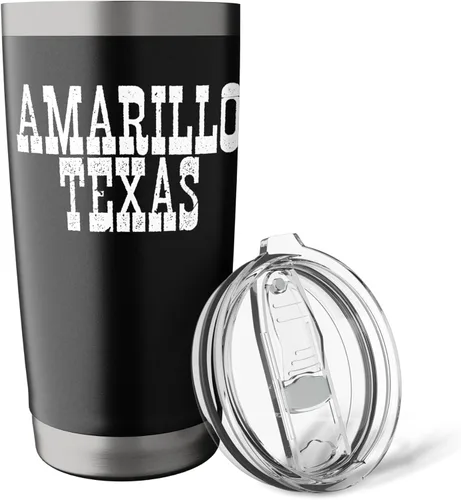 Vista 5 de Amarillo Texas TX Stainless Steel Insulated Tumbler