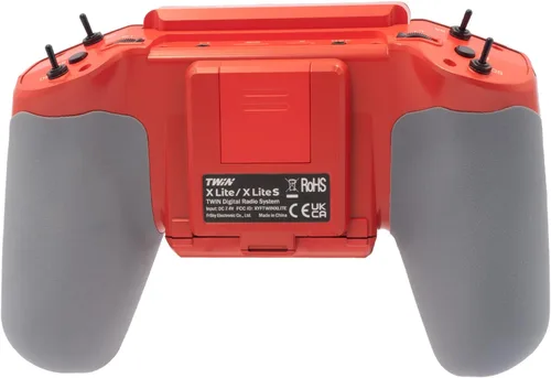 Vista 3 de FrSky Twin X-Lite Transmisor Dual 2.4G Sistema de radio (rojo)
