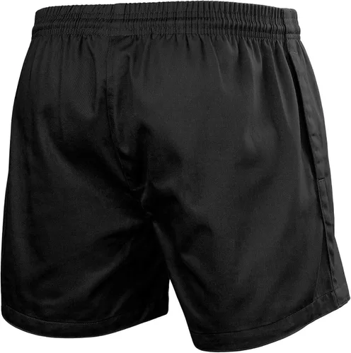 Vista 2 de FitsT4 - Pantalones cortos de rugby profesionales para hombres y mujeres pantalones cortos de entrenamiento de equipo deportivo cintura elástica