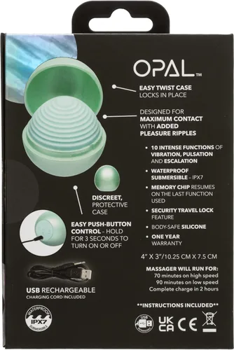 Vista 6 de CalExotics Massager de la ondulación del ópalo, vibrador adulto del juguete del sexo para las mujeres y ella - SE-0008-75-3
