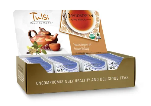 Vista 8 de Davidson's Organics, Red Passion, 100 bolsas de té envueltas individualmente