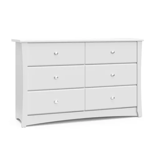 Vista 17 de Cajón de vestidor Stork Craft Crescent 6, Negro