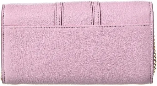 Vista 2 de See by Chloé Cartera de piel con cadena, color morado, Púrpura