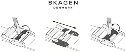 Vista 10 de Skagen Anita - Reloj casual de malla de acero de cuarzo para mujer