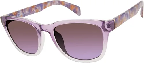 Vista 12 de Circus NY by Sam Edelman Women's CC532 Rectangular Cat Eye Sunglasses Gris