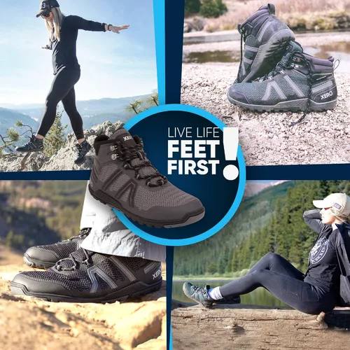 Vista 8 de Xero Shoes Xcursion Fusion - Botas de senderismo totalmente impermeables para mujer
