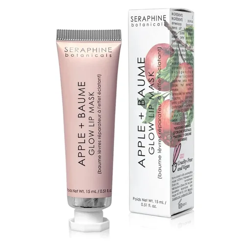 Vista 3 de Seraphine Botanicals Hibisco botánico + Baume Glow Lip Mask 15mL