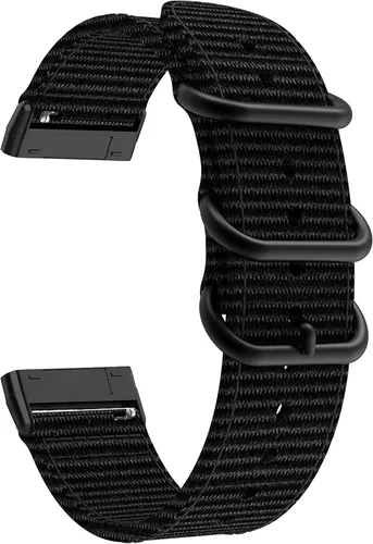 Vista 5 de Correa de reloj de repuesto para Fitbit Versa 4, correa de reloj de repuesto de nailon tejido para Fitbit Versa 4/Versa 3, Fitbit Sense 2/Sense
