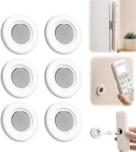 Vista 10 de BusyLive 2025 Nuevo Soporte Magnético para Mando a Distancia, Organizador de Mando a Distancia de Silicona, Soporte de Cargador de Mando a Distancia