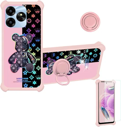 Vista 101 de jioeuinly Funda para Tecno Spark Go 2025 Compatible con Tecno Spark Go 1 / GO 1S / Pop 9 4G Funda de Teléfono Cubierta