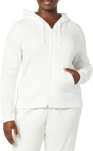 Vista 4 de Tienda Essentials Sudadera con capucha y cremallera completa para mujer (disponible en tallas extragrandes)