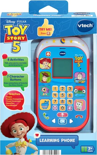 Vista 7 de VTech Disney and Pixar Toy Story 5 Learning Phone