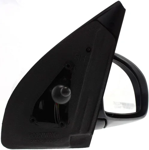 Vista 5 de Kool Vue - Espejos laterales para conductor y pasajero para Chevrolet Aveo 2004-2007 Hatchback y sedán pintables